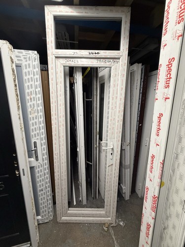 New white upvc door - upvc,