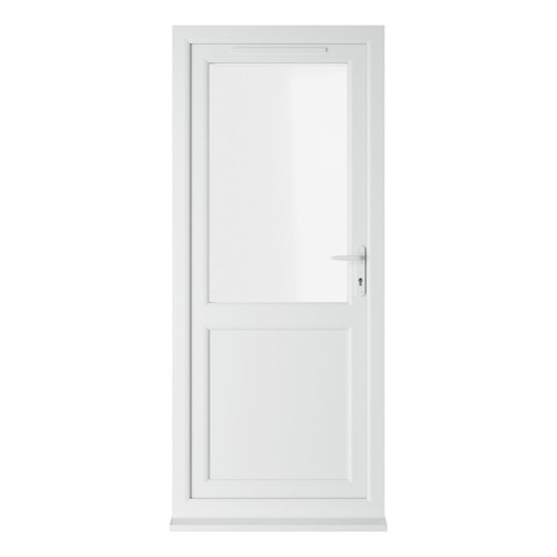 Upvc single door - door, clear