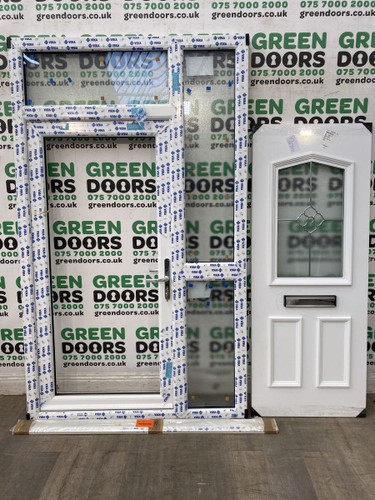Short upvc front door with - short,