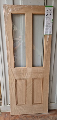 Victorian oak light - oak, clear