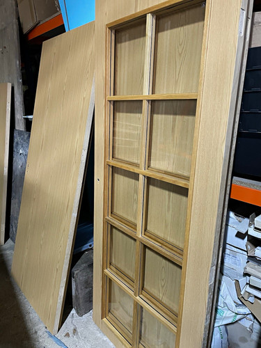 Wood 2 clear glass - &,