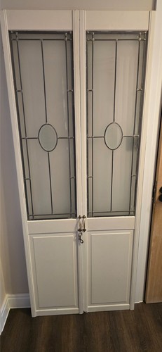 Pair original 1920s leaded - original,